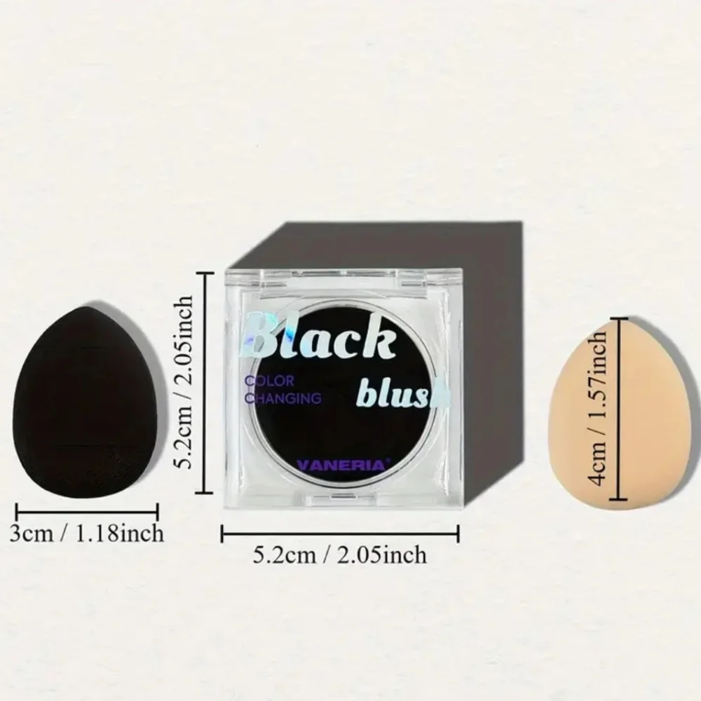 🆕️PH BLACK BLUSH🌹COLOR CHANGING WITH PH TECHNOLOGY TRANSFORMS TO PINK OR BERRY